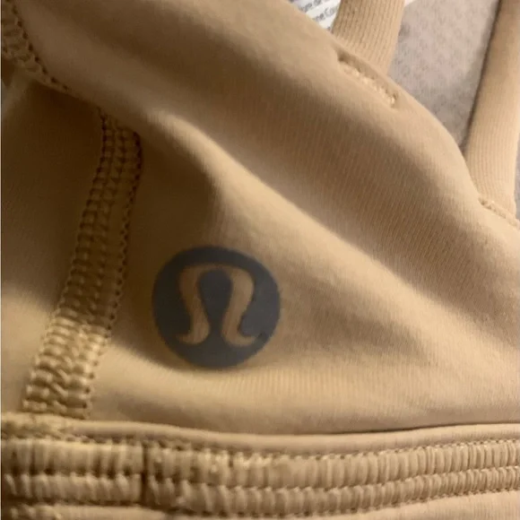 EUC Lululemon Free to Be High-Neck Longline Bra Wild Light Support Pecan Tan - Picture 6 of 8